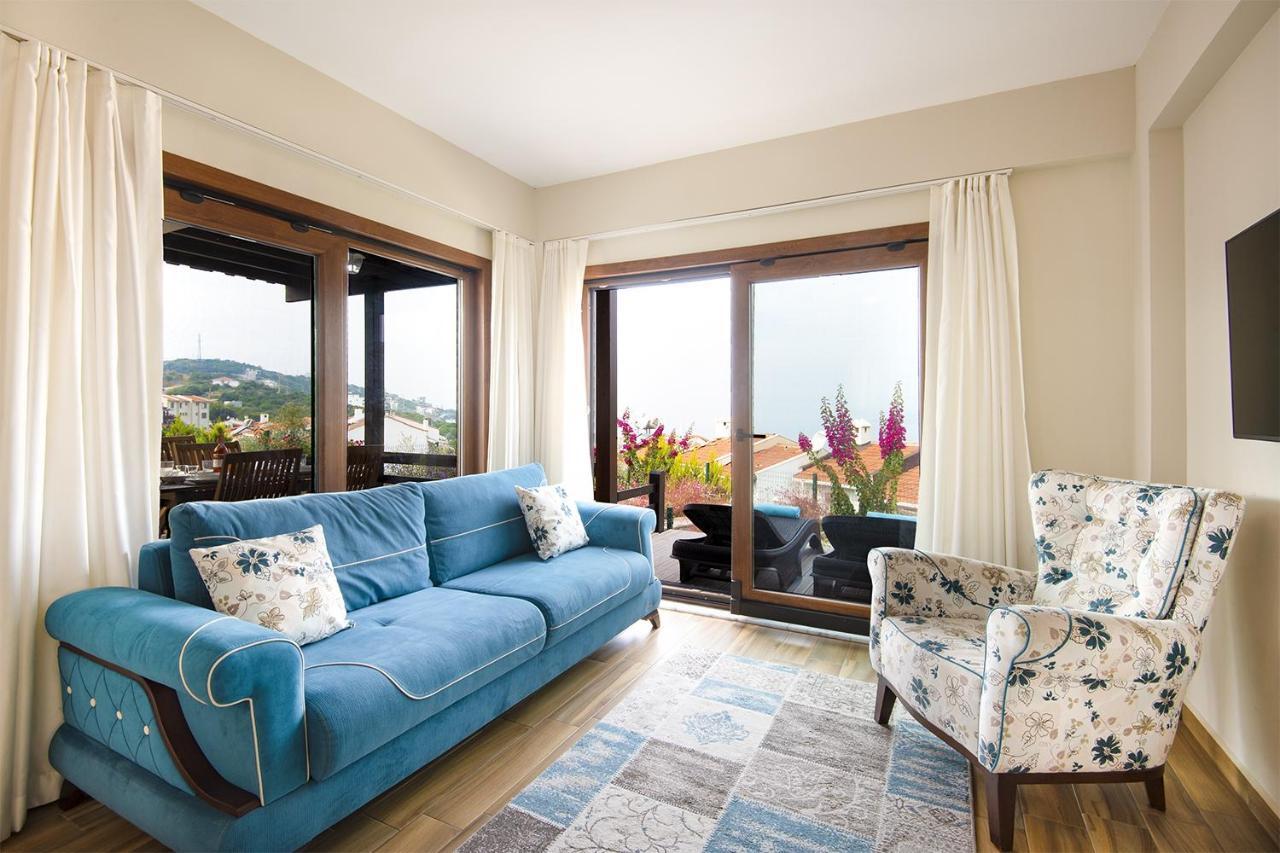 Bodrum Sea View Villa With Access To Private Beach Bogazici Exterior photo