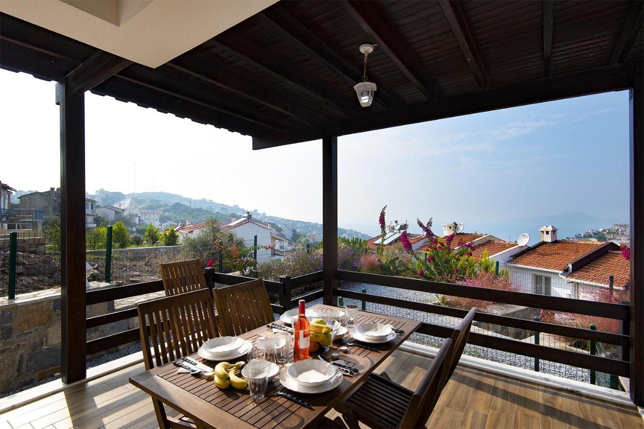 Bodrum Sea View Villa With Access To Private Beach Bogazici Exterior photo