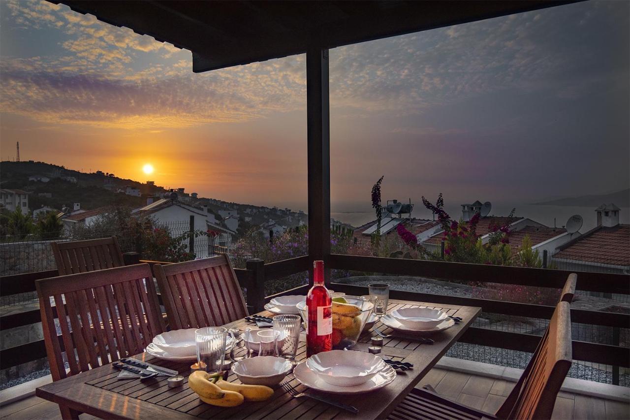 Bodrum Sea View Villa With Access To Private Beach Bogazici Exterior photo